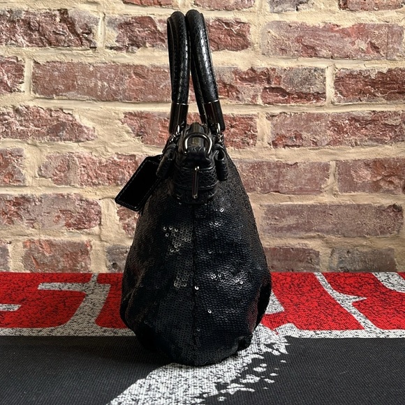 EUC Limited Edition Coach Madison Sophia
Ocelot Crossbody Bag in Black Sequins - Picture 5 of 13